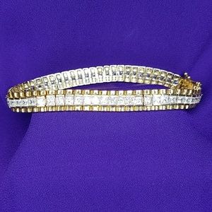 Rolex Style Women's Tennis Bracelet item #B-2